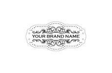 Faux leather labels Model EP-M105