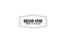 Faux leather labels Model EP-M114