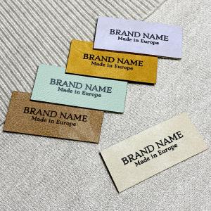 Faux leather labels - EP-M121