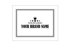 Faux leather labels Model EP-M149