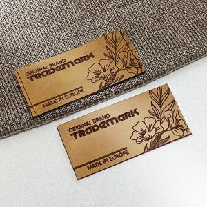 Genuine leather labels - EP-M3