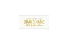 Brand name textile labels Model TL-M47