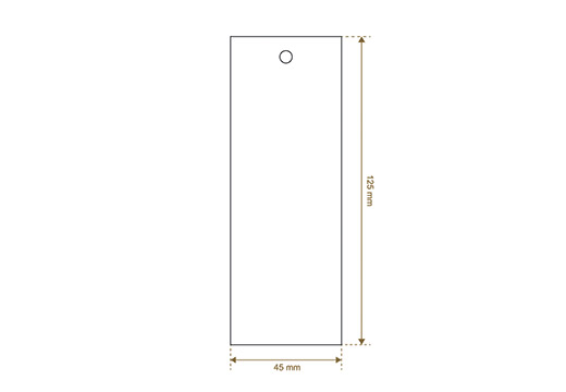 Hang tag Model HT-M122