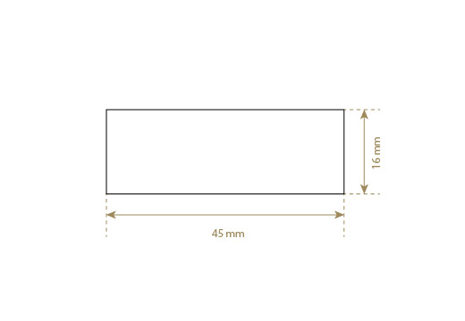 Genuine leather label Model EP-M12