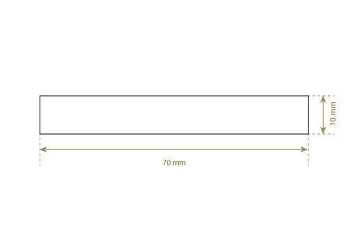 Faux leather label Model EP-M129