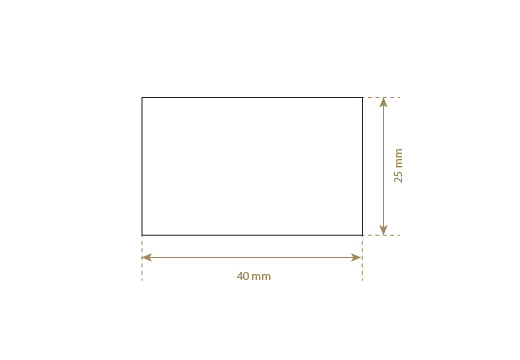 Faux leather label Model EP-M133