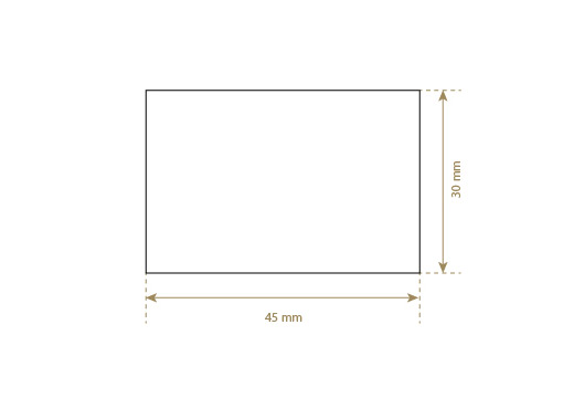Artificial leather label Model EP-M136