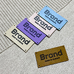 Faux leather labels - EP-M144