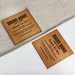 Genuine leather labels - EP-M37