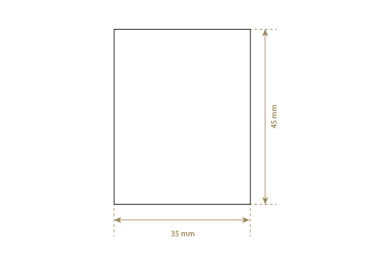 Genuine leather label Model EP-M52