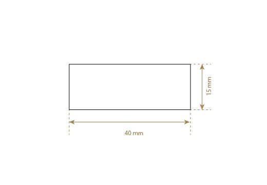Genuine leather label Model EP-M53