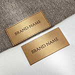 Genuine leather labels - EP-M54