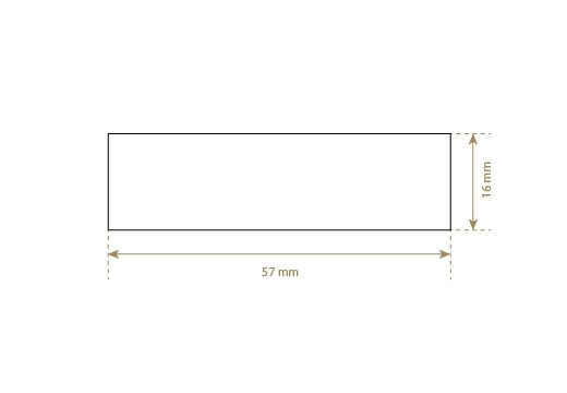 Genuine leather label Model EP-M67