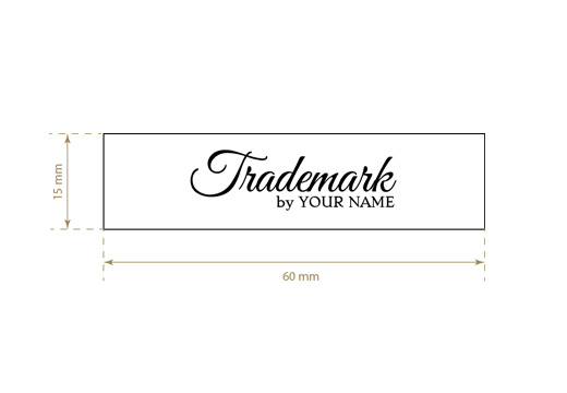 Printed textile label Vogue Style Model TL-M111