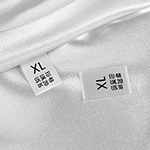 Clothing size labels - TC-M225