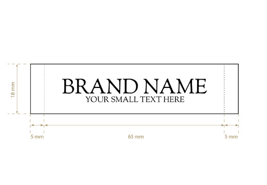 Woven label Prim Style Model WL-M25