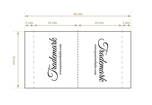Woven label Intense Style Model WL-M53