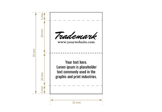 Woven label Smart Style Model WL-M57