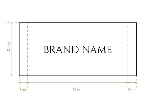 Woven labels Pithy Style Model WL-M71